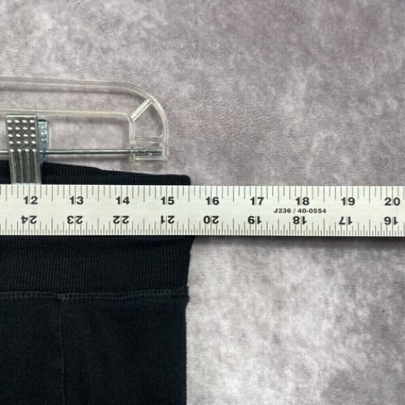 REEBOK Sweatpants Joggers Unisex W31 L25 Black Side Pockets Drawstring Athletic - Picture 7 of 13